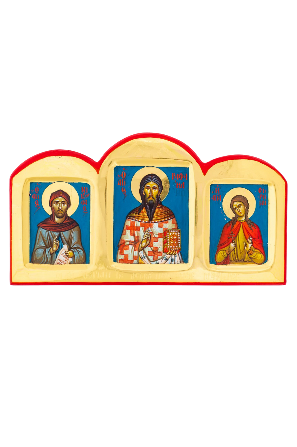 Saints Raphael, Nicholas and Irene