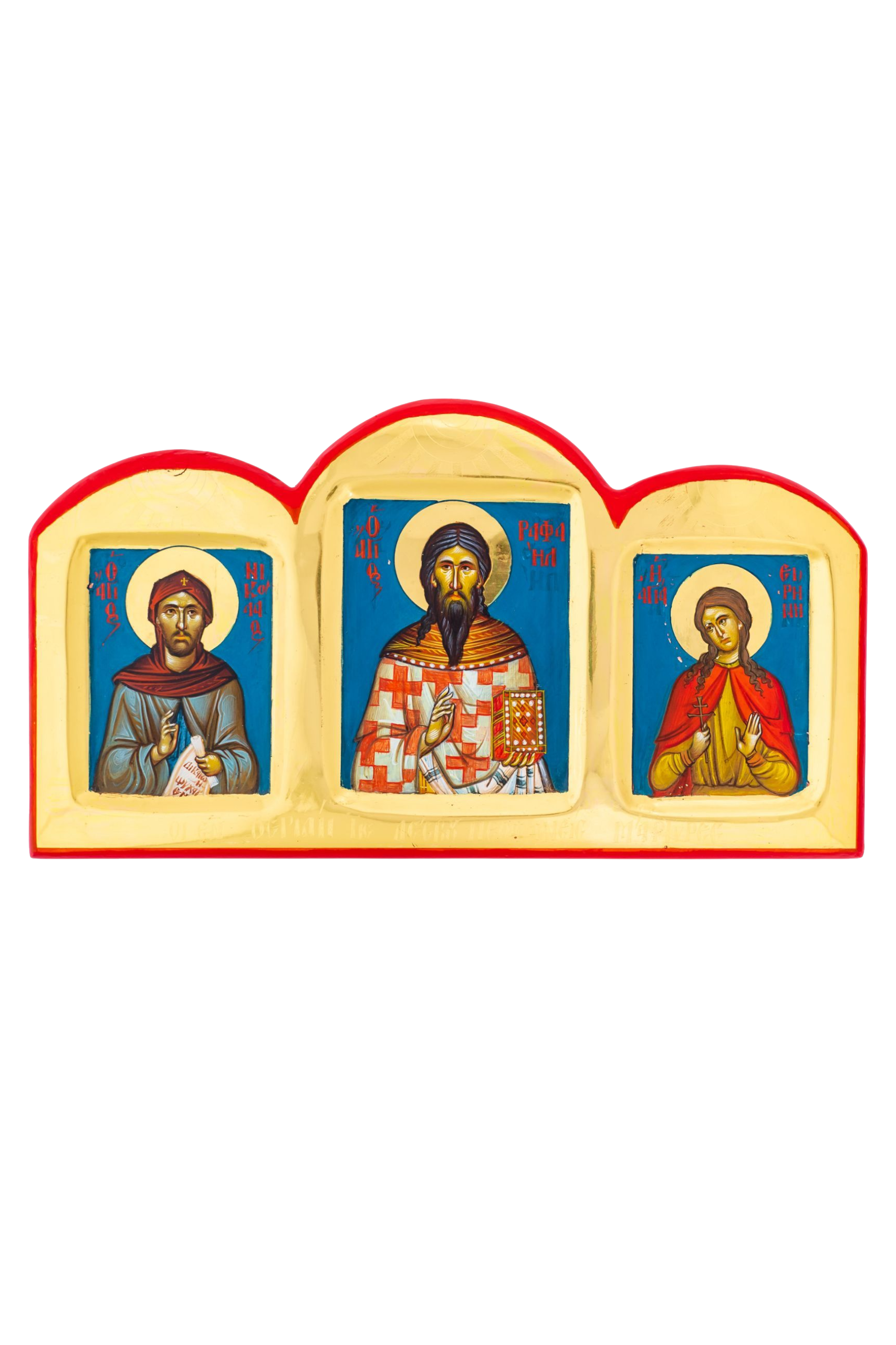 Saints Raphael, Nicholas and Irene