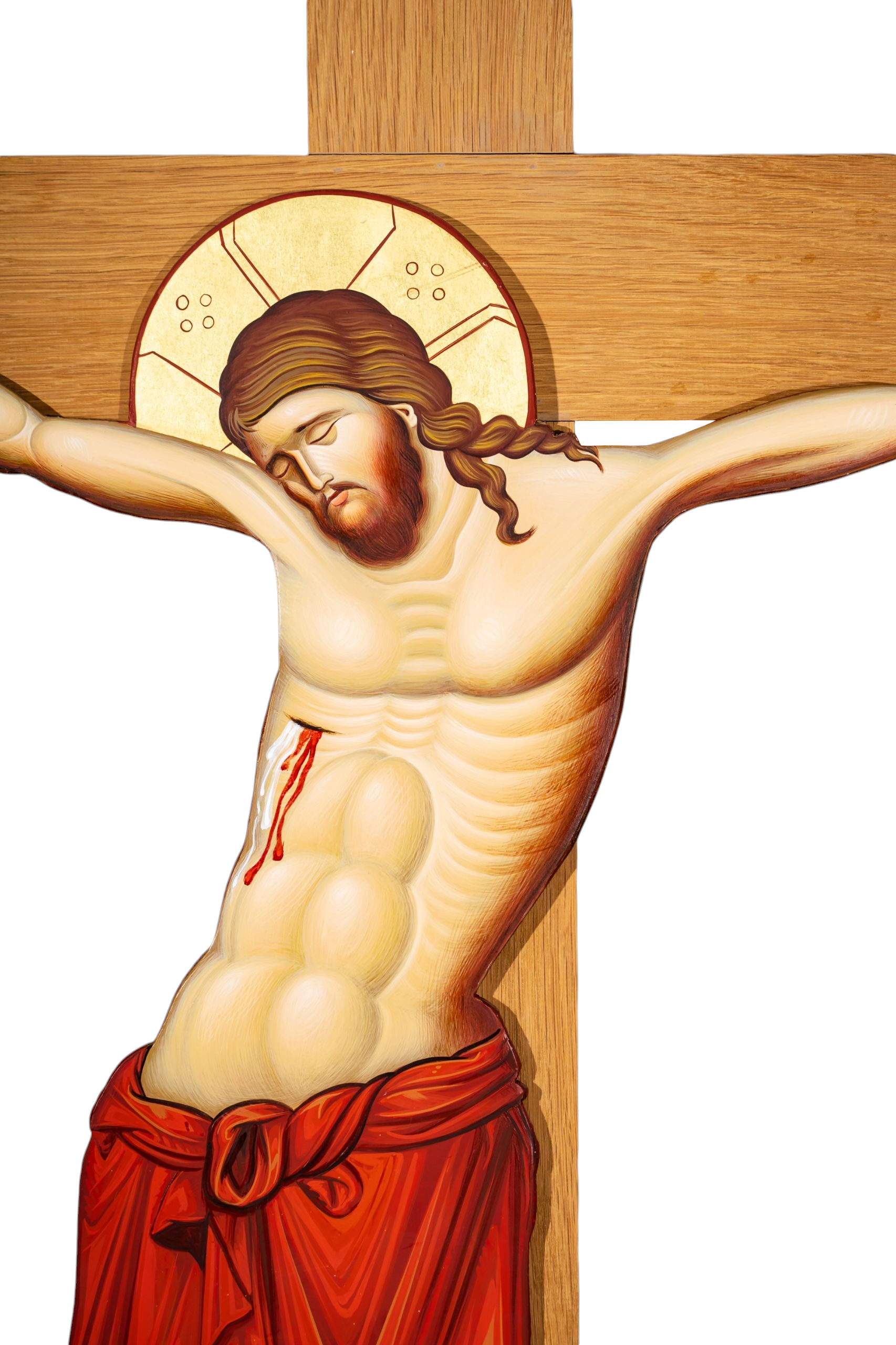 Wood Carved Cross